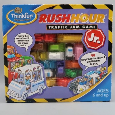 RUSH HOUR JR. Traffic Jam Game Ages 6+ Single Player Travel