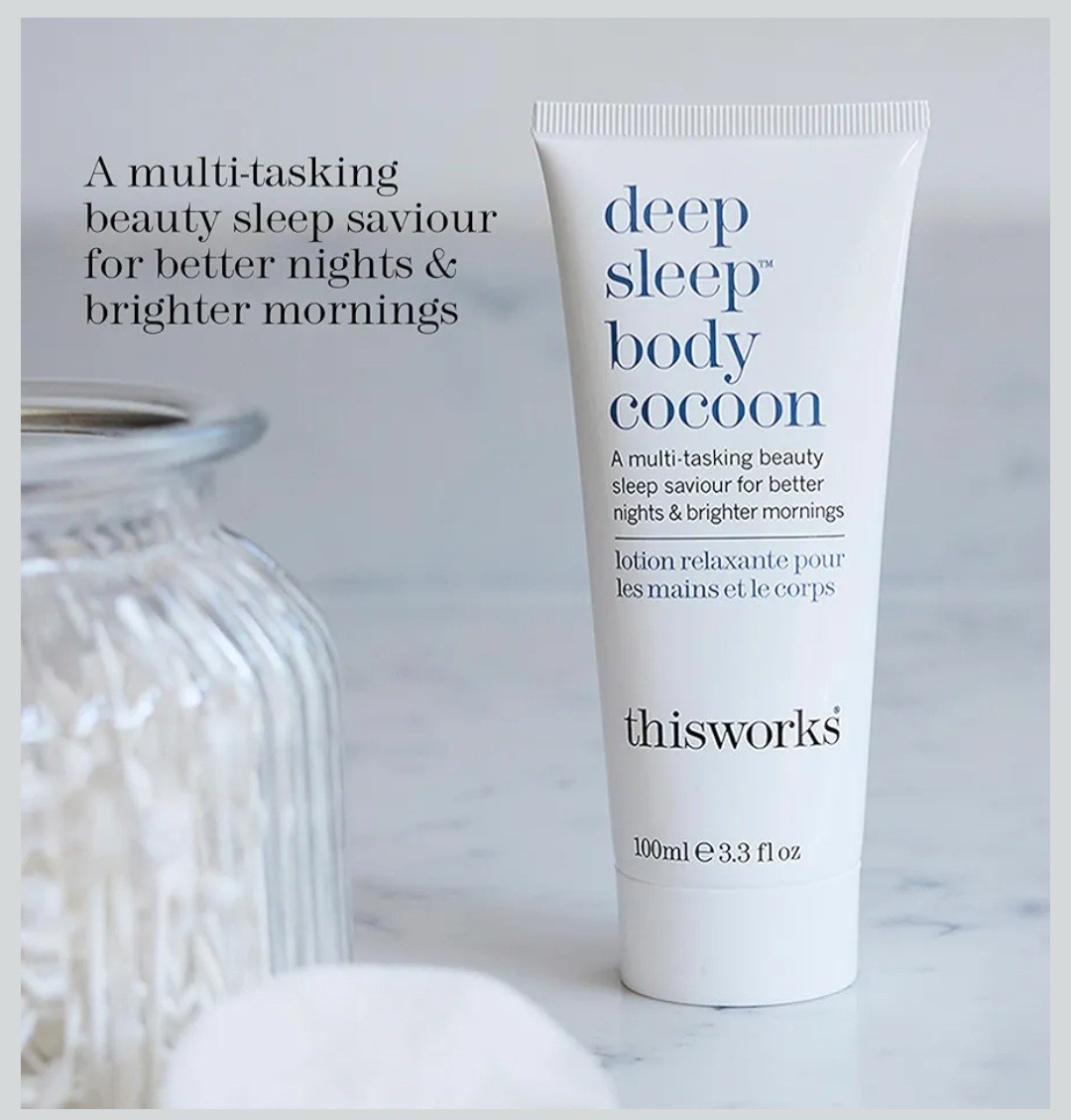 This Works Deep Sleep Body Cocoon Bedtime Lotion Shea Butter Skin Brightening