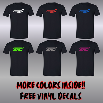 #ad #ad Subaru Racing STI SOFT STYLE T Shirt Forester Impreza WRX FREE DECALS $26.95