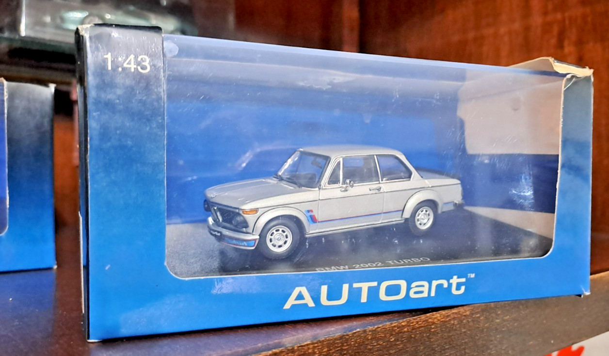 AUTOart BMW 2002 Turbo 1973 Silver 50501