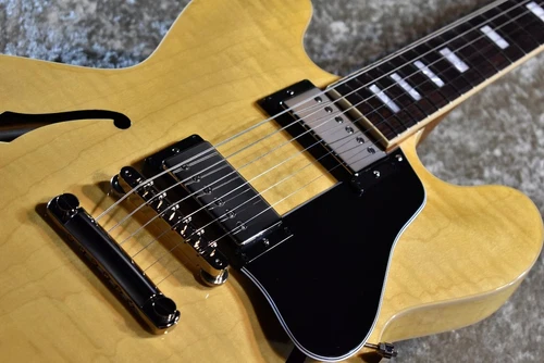 Gibson Es-335 Figured Antique Natural 219930118 Jet Black Fingerboard No.DG412