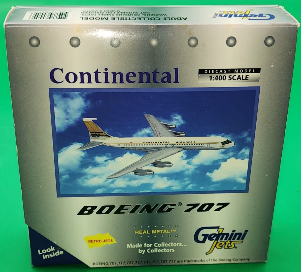 GeminiJets 1:400 Diecast Aircraft & Spacecraft Boeing 707 Aircraft
