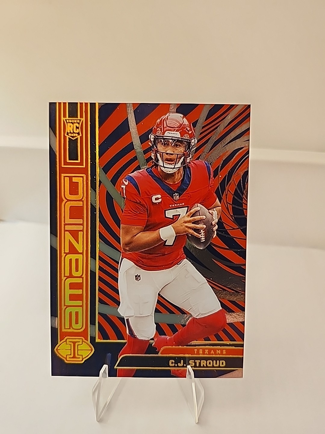 2023 Panini Illusions - Amazing C.J. Stroud #19 Red /75 (RC)