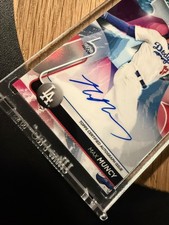 2020 Bowman's Best #B20-MM Max Muncy Auto Los Angeles Dodgers