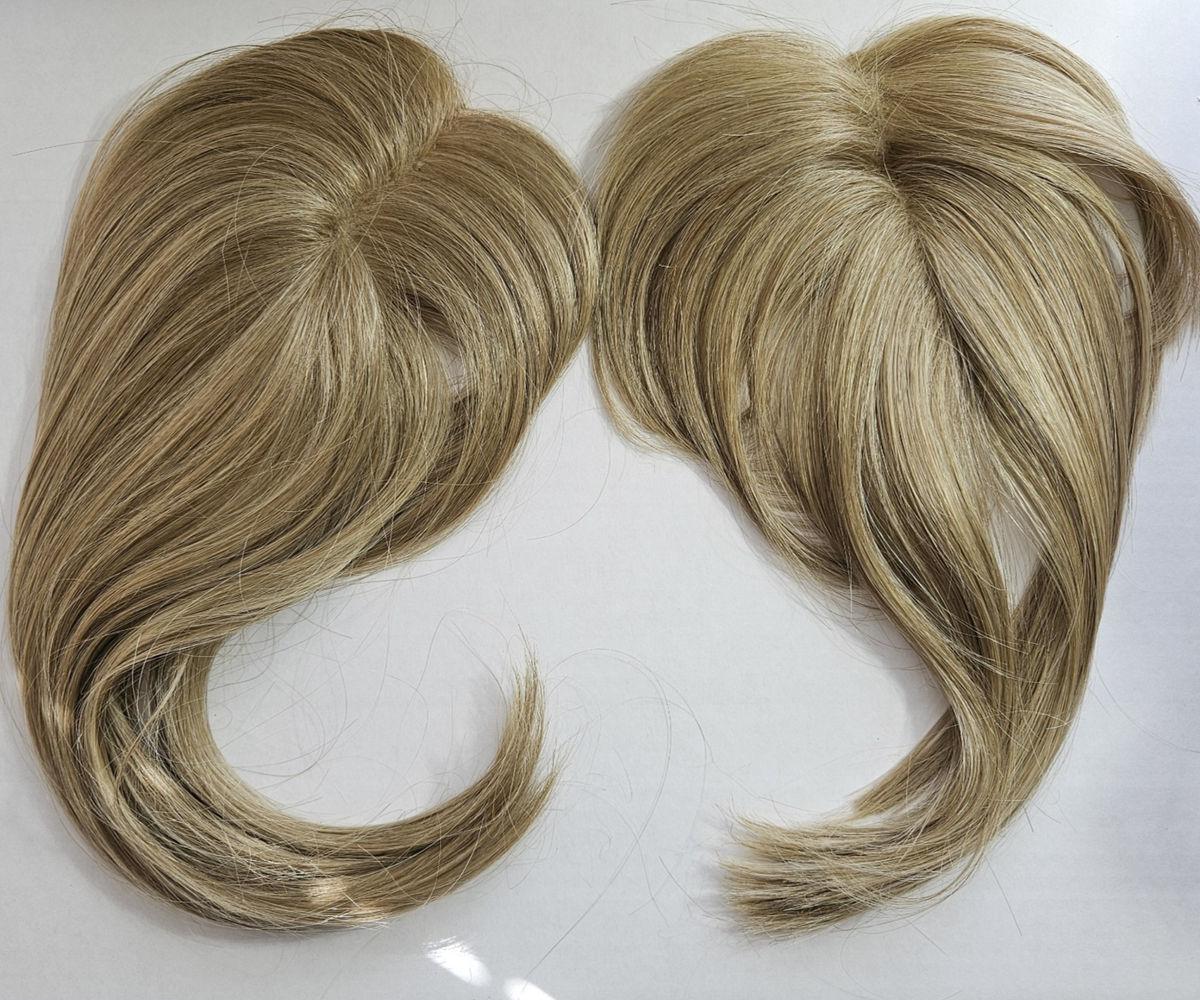 JR Topper Collection Heat Defiant Jon Renau Heat Defiant Hair Toppers Blonde Clip-In Crown Lot  main image 2