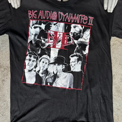 Big Audio Dynamite rock band Concert Tour T Shirt Full Size S-5XL