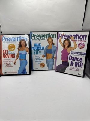 Prevention Fitness Get Moving,Walk Yourself,Dance It Off Chris,Jennifer Lot3