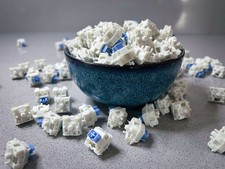 Outemu Cream Blue Clicky Switches (10 Pack) For Custom Mechanical Keyboards