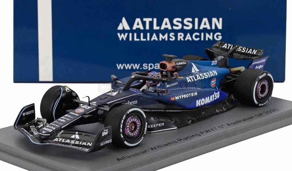 1/43 SPARK-MODEL - WILLIAMS - F1 FW47 TEAM WILLIAMS ATLASSIAN RACING N 23 S9582