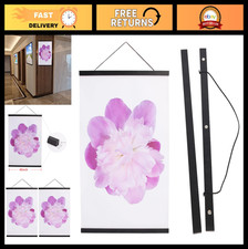 Magnetic Poster Hanger Frame - 40x27, 40x30, 40x60 - Adjustable Black Picture Fr