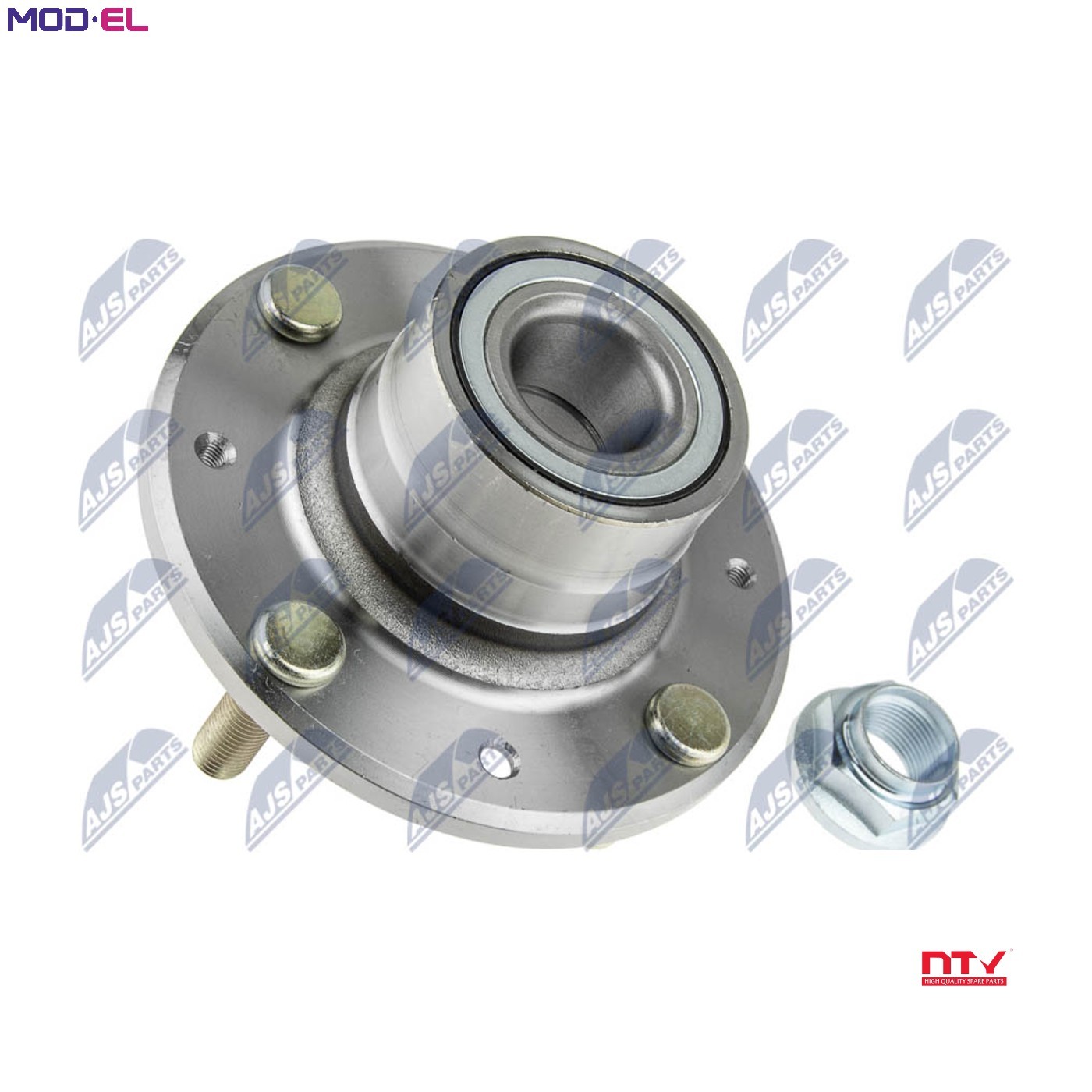 NTY Wheel Bearing Repair Kit KLT-MS-017 For Mitsubishi Volvo Rear Axle - Image 10