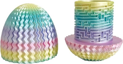 Mystery Egg Puzzle Box, Money Box for Cash Gift Birthday, 3D Maze Gift Box
