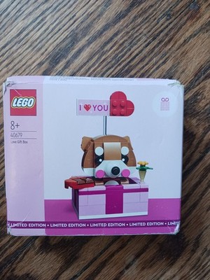 LEGO LOVE GIFT BOX Limited Ed. Valentine Set New Sealed 159 PCS *Damaged Box