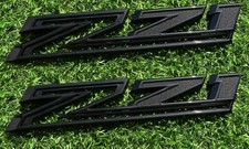 2 Pack 2019-2025 Z71 Emblem Decals Side Badges Compatible with Glossy Black