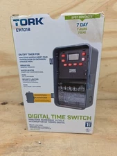Tork Ew101b Electronic Timer,7 Days,Spst