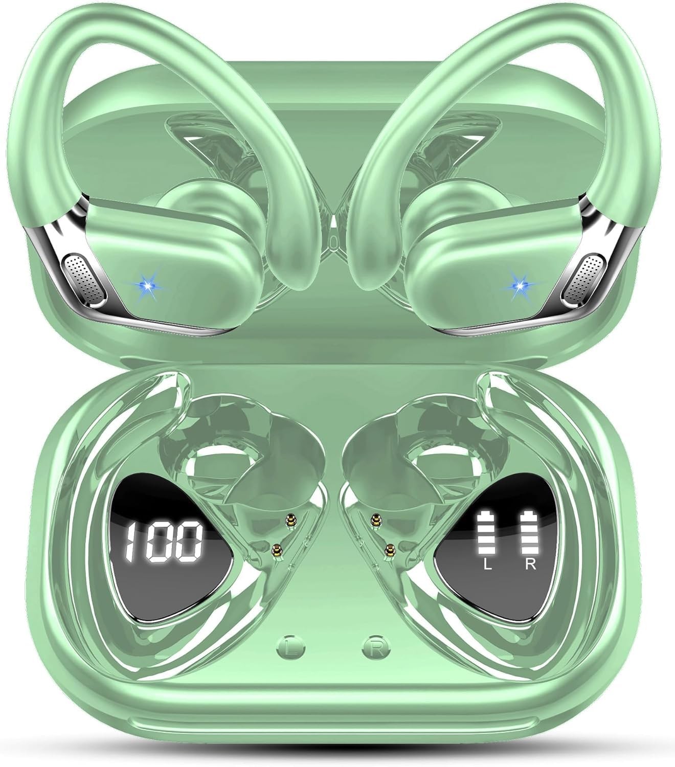 Ear buds Wireless Earbuds, 2026 Bluetooth 5.4 headphones Sport 50 Hrs