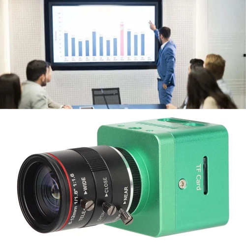 Hd Camera Teaching Webcam 4K 41Mp Digital Zoom With 6‑12Mm F1.6 Lens Brack SPC