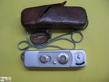 Minox B Camera 8x11 Lens Complan 3.5/15 With Measuring Chain + Case Spy Camera