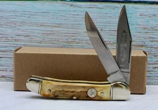 Vintage Boker Tree Brand Copperhead 4626 Stag Soligen Germany