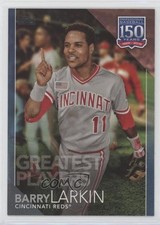 2019 Topps Greatest Players Blue Barry Larkin #GP-2 HOF 0e4z
