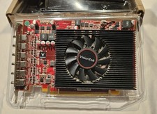 VisionTek Radeon 7750 graphics card, 2 GB VRAM, PCIe with 6 mini-display ports
