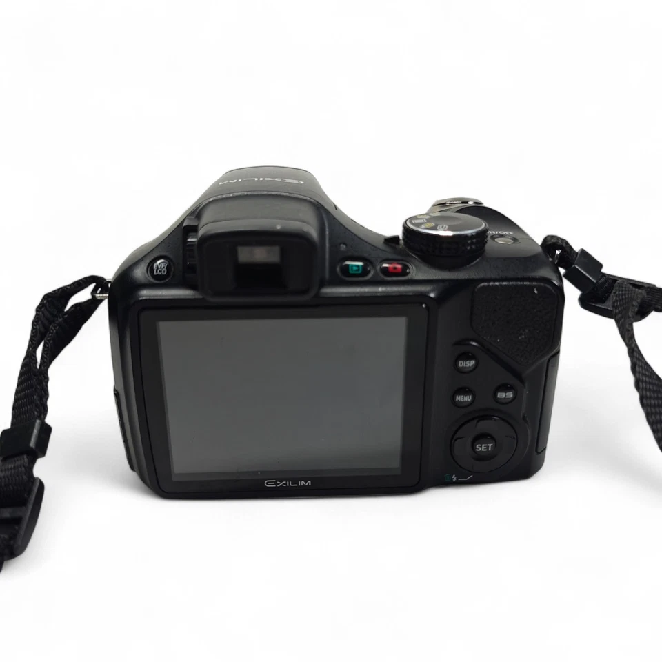 Casio Exilim EX-FH20 9.1MP Digital Bridge Camera Black 20x Zoom + Case - Image 4 of 4