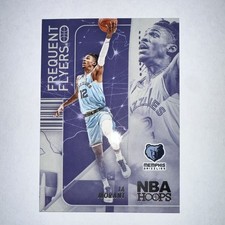 Panini 2022-23 NBA Hoops Ja Morant #5 Frequent Flyers Memphis Grizzlies Card