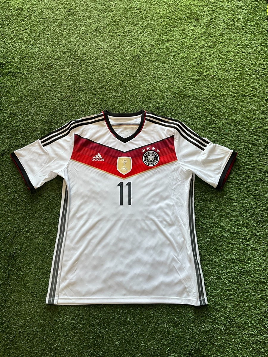 adidas Germany Men's Home Jersey 14/15 Legend Klose #11 - White | eBay