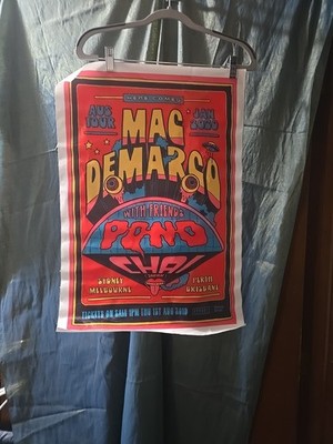 Mac DeMarco AUS Tour 2020 Concert Poster Mockup   24x36 Art Print Artwork