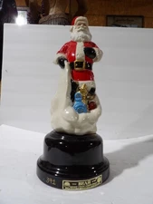 Jim Beam Santa Clause Musical Decanter