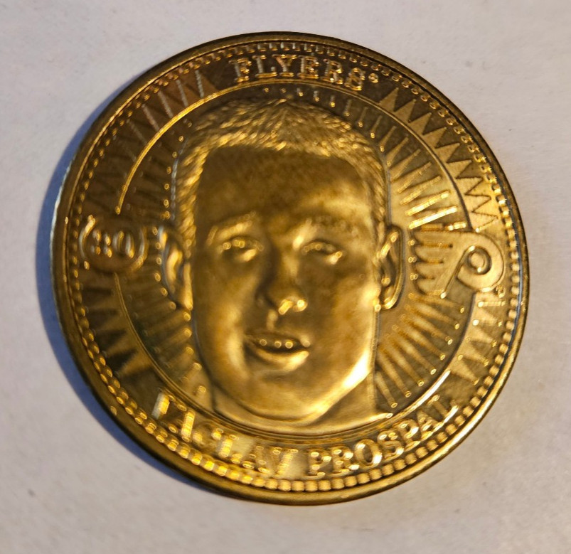 1997-98 Pinnacle Mint Vaclav Prospal Bronze Coin #30