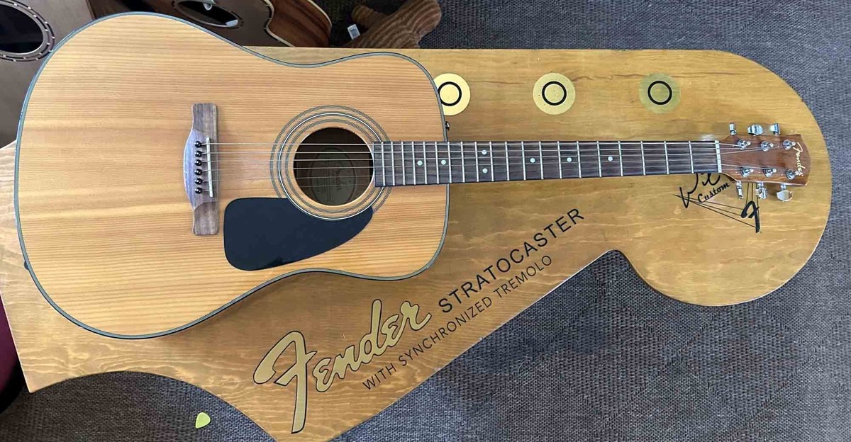 Fender DG8S Nat Acoustic Guitar Solid Top Great Condition ProSetUp