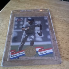 Donruss 1992 Roberto Alomar MVP Insert Blue Jays Baseball Card #MVP-6