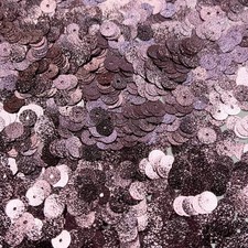 5mm Sequins Pink Metallic Embossed Texture Made in USA
