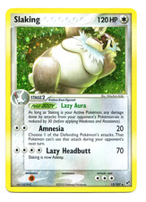 Pokemon Card - Slaking Deoxys 15/107 Holo Rare Light Play LP on eBay