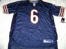 Reebok Youth Chicago Bears 6 Jay Cutler Jersey NWT
