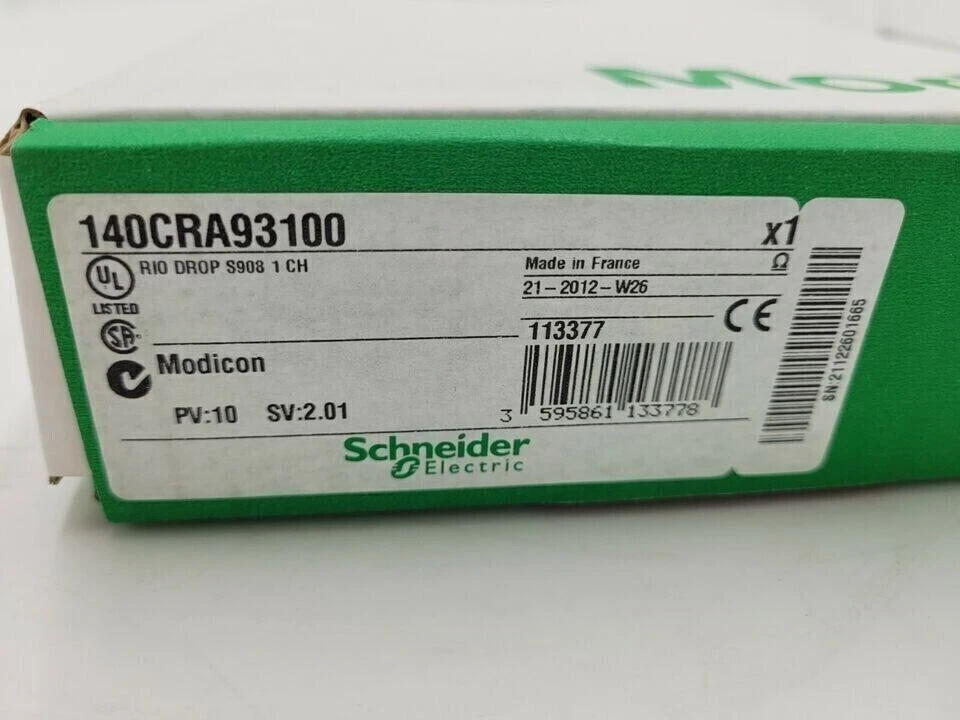 1 Stück NEU IM KARTON Schneider 140CRA93100 Schneller Versand