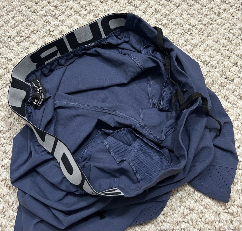 Under Armour Men’s Fitted Vanish Woven 8” Performance Training Shorts Blue 2XL eBay