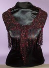 Dressy Shawlette - Dark Red - Shawl -  Perfect for Parties and the Holidays!!! — photo 1