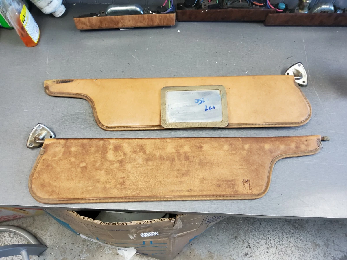 1973 1979 Ford F 150 F 250 F 350 Left Right Side Sunvisors Sun Visor SET OEM TAN