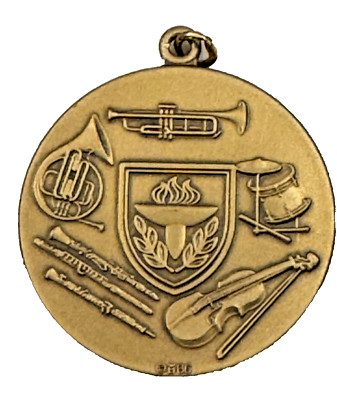 1993 El Dorado High School Key Charm Vintage State Music Band Senior Gold Tone