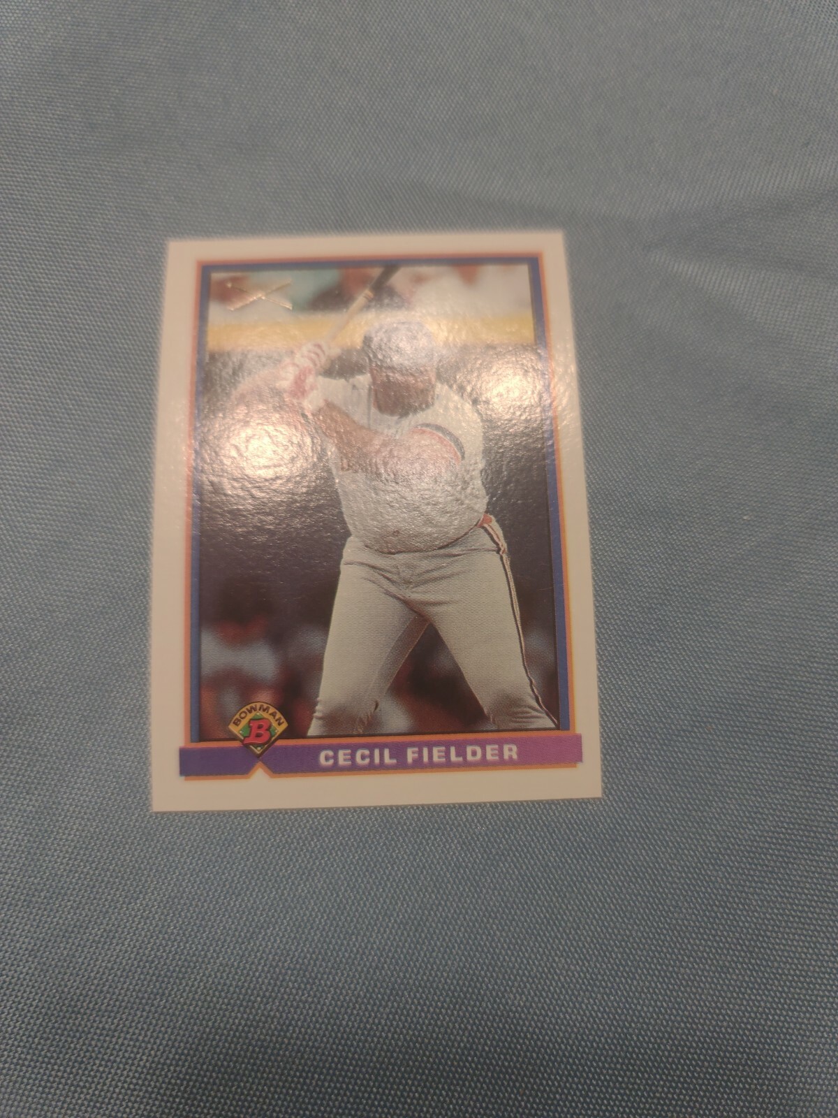 1991 Bowman #367 Cecil Fielder and Kim Batiste 488#