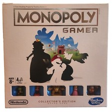 Monopoly Gamer Nintendo Mario Bros Collectors Edition Board Game
