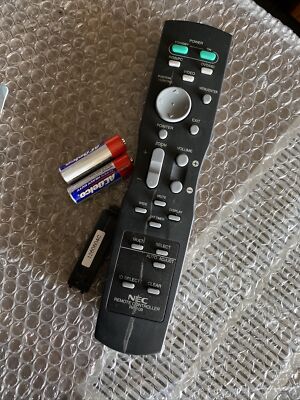 NEC RP-109 REMOTE CONTROL X-42XM2P PX-42XM2G PX-50XM3G PX-61XM2 Plasma Display