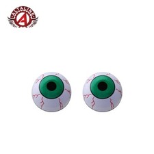 ALTALINE BICYCLE ROUND GREEN EYE BALL VALVE STYLE CAPS FOR SCHRADER VALVE