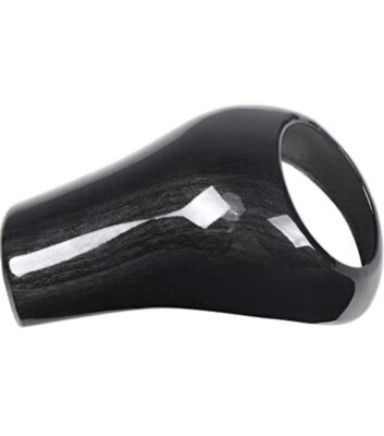 Mercedes E Klasse S211 W211 2003-2009 Schwarz Holzoptik Auto Schalthebel Abdeckung