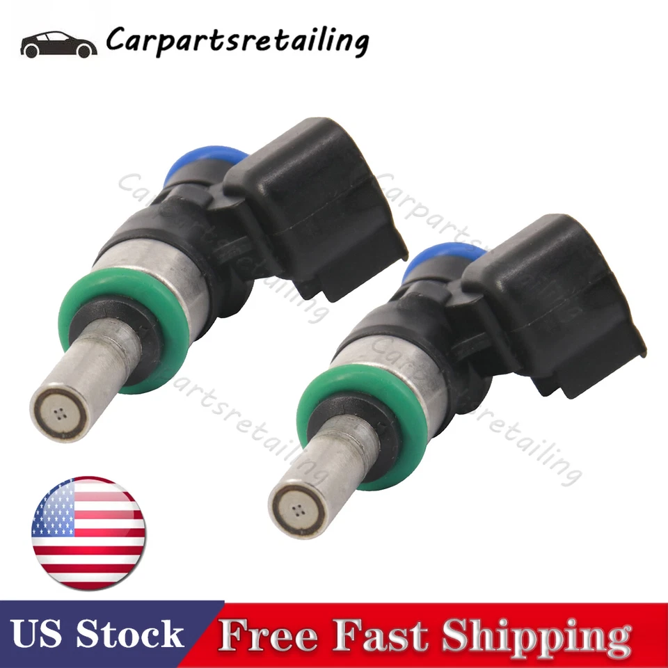 2pcs 0280158337 Throttle Body Fuel Injector for 2015 Polaris RZR 4 XP 1000 EPS - Imagem 2 de 4