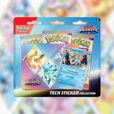 Pokemon SV8.5 Prismatic Evolutions Tech Sticker Collection - Glaceon	