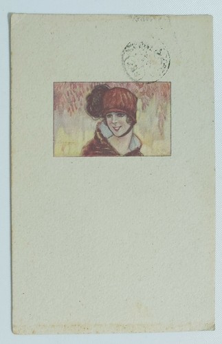 15865 1472 Cartolina illustrata - donnine - 1926