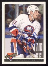 NEW YORK ISLANDERS AUTOGRAPH JERSEY NHL HOCKEY CARD SEE LIST